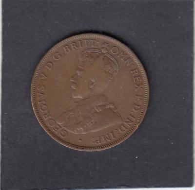 Beschrijving: 1 Penny GEORGIUS V